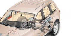 宝马X5X6汽车的减震器避震损坏了应该如何维修？